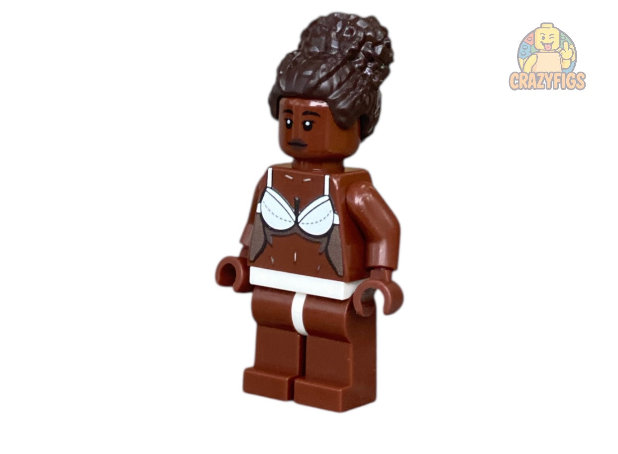 Sexy building block figure in underwear