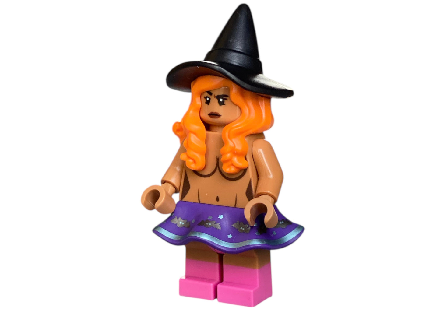 Naked Witch Building Block Figure