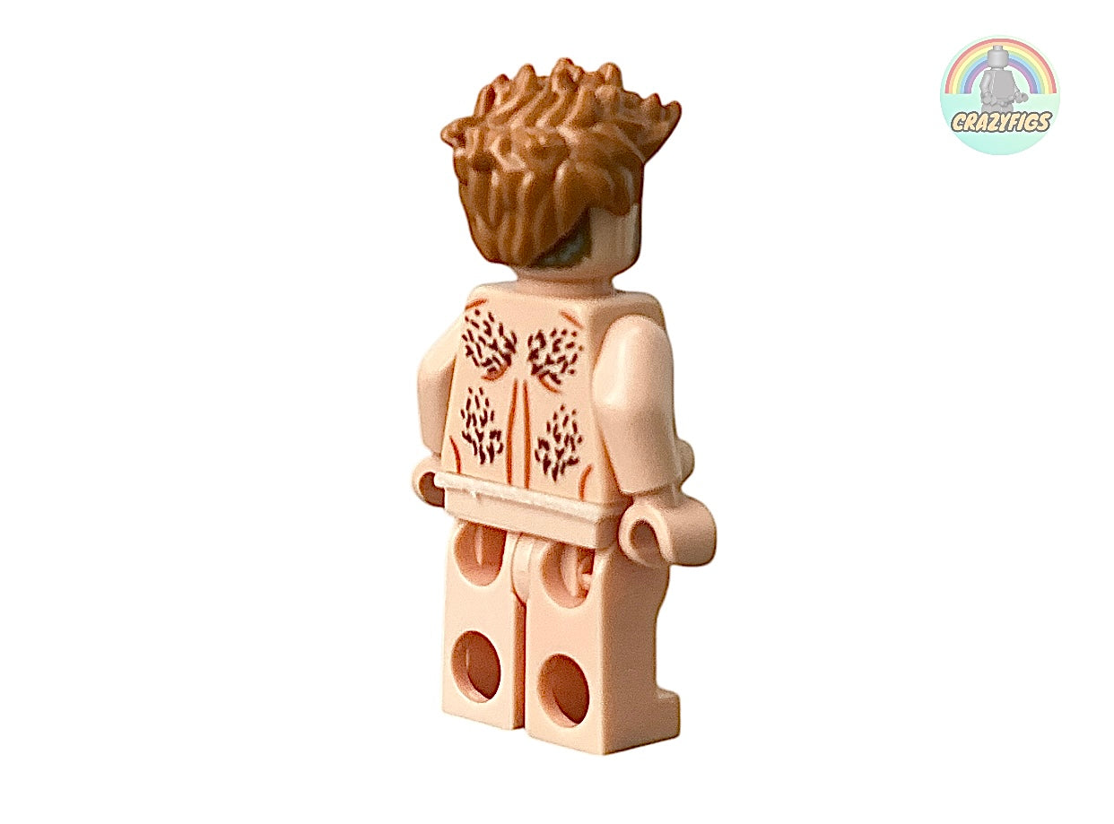 Naked Lego minifigure with genitals and body hair