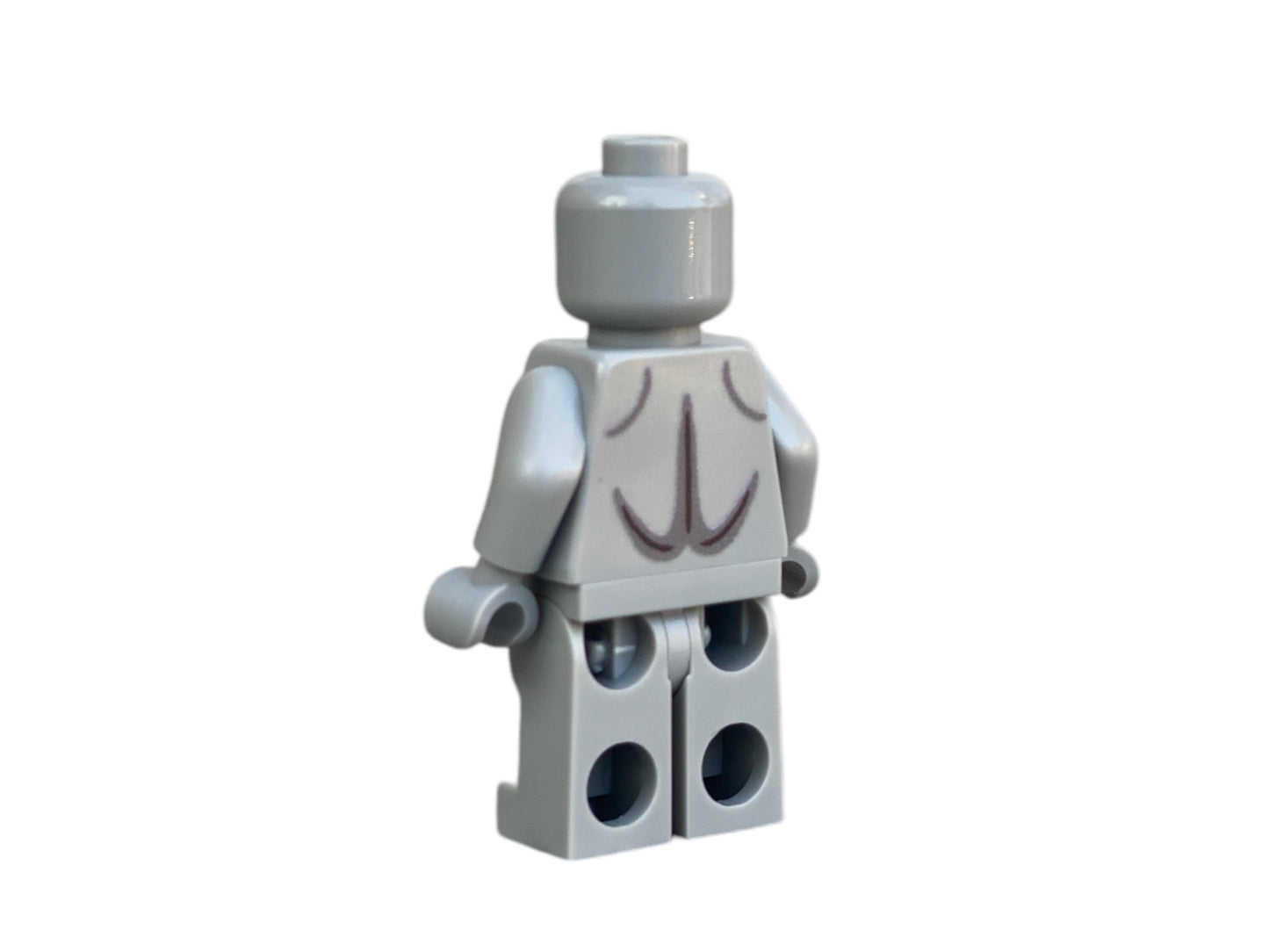 Gray Alien building block figure
