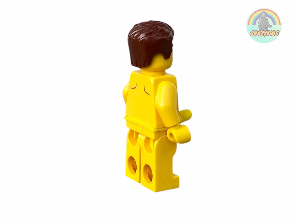 Naked Lego Minifigure with Penis - yellow