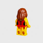 Showgirl in Corset Building Block Figure