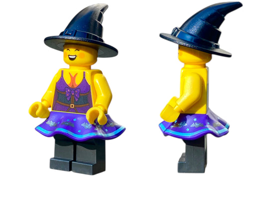 Sexy witch building block figure