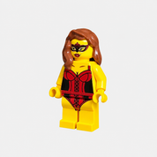 Showgirl in Corset Building Block Figure