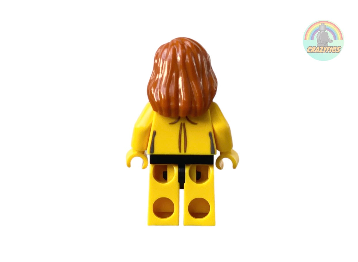 Naked Lego minifigure with breasts - yellow