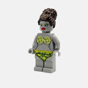 Lady Lime Building Block Figure - The Queen of Cocktails - Grey