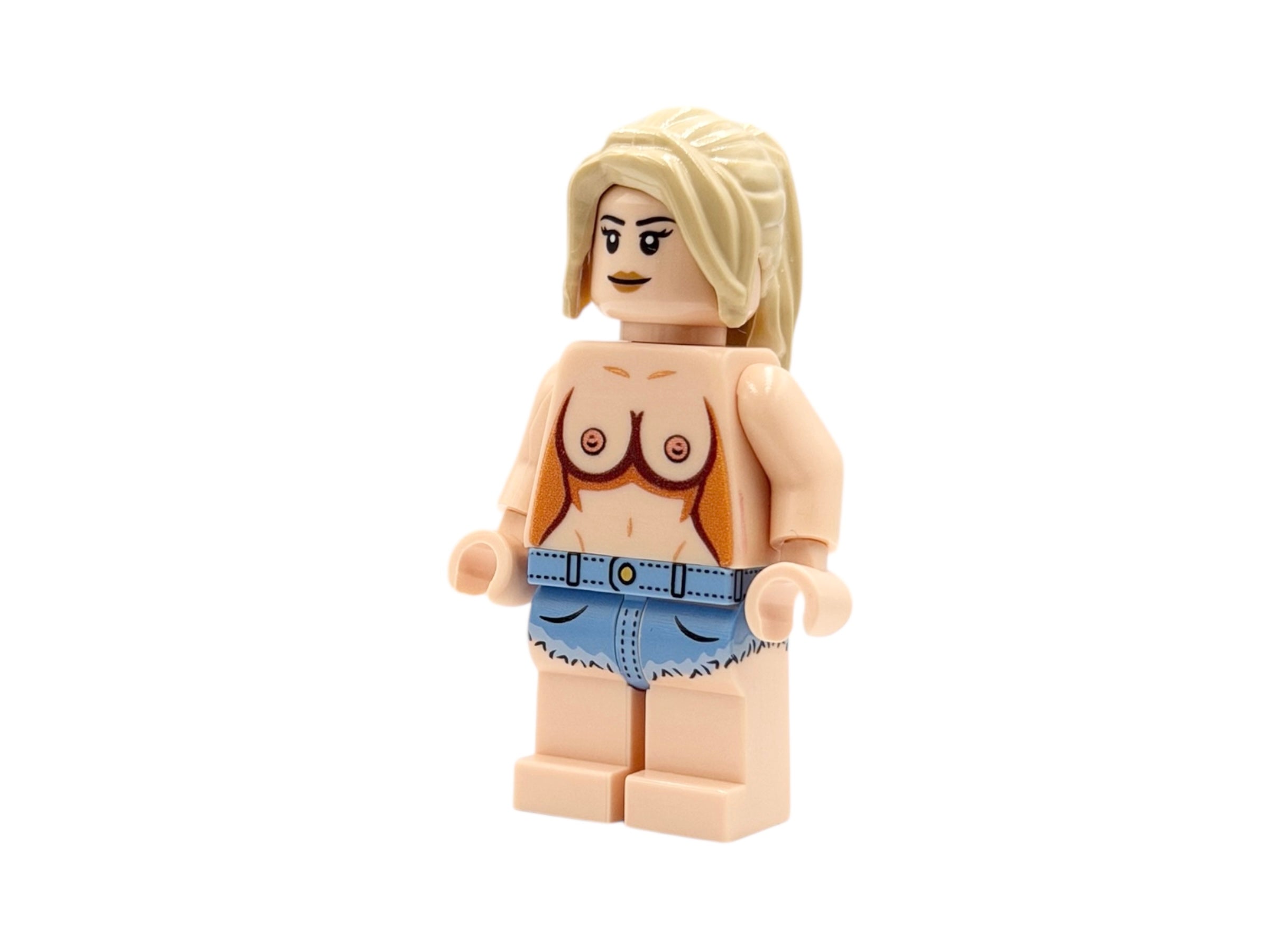 Beach Girl in Hotpants