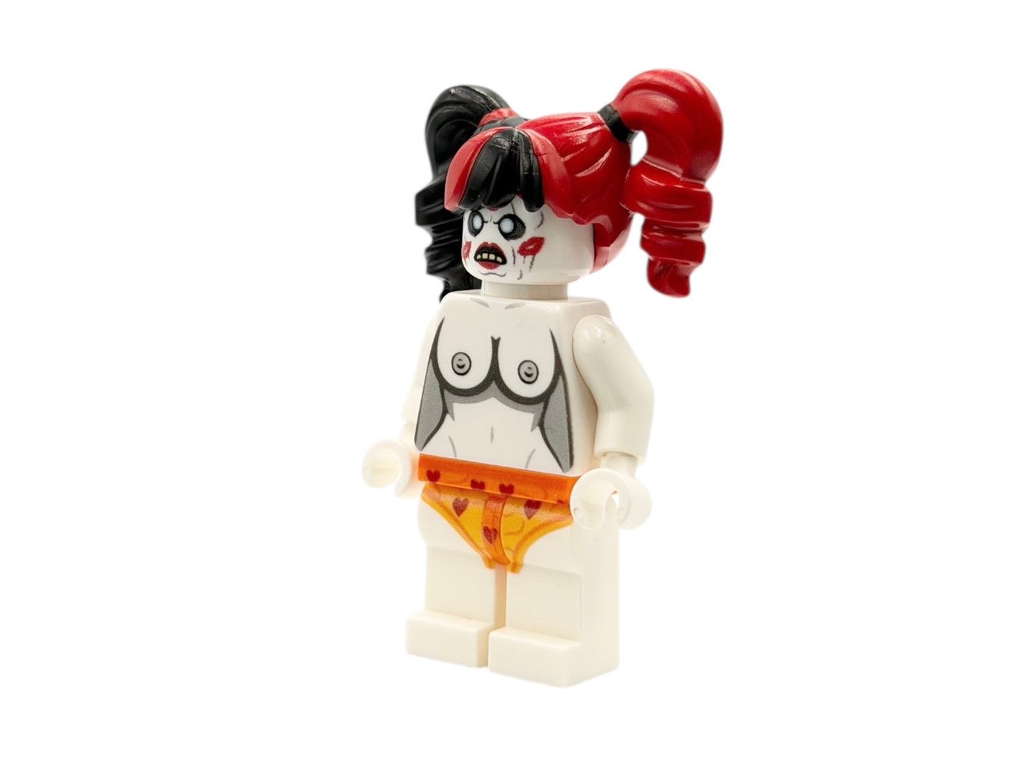 Sexy Zombie Clown Girl Building Block Figure