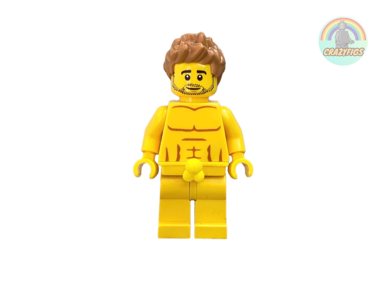 Lego minifigure with penis