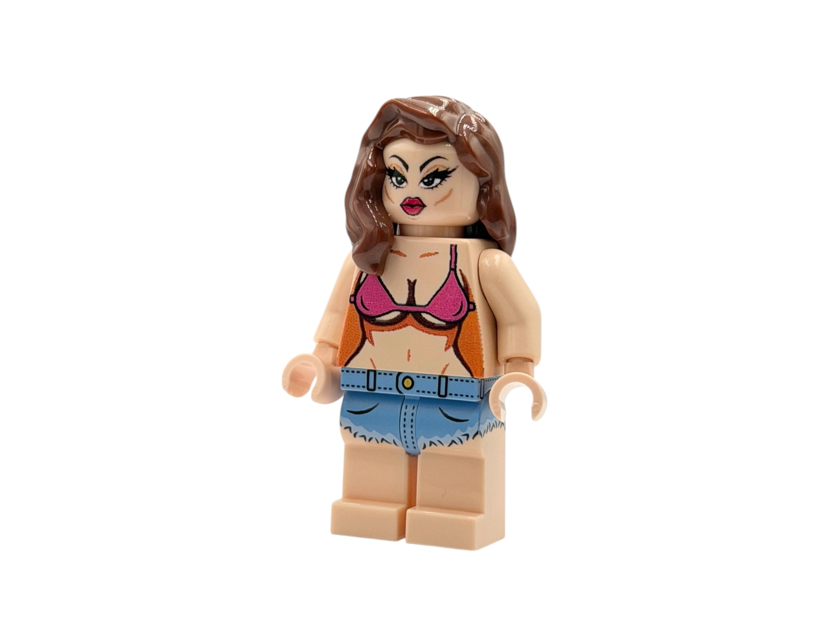 Beach Diva Building Block Figure