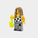 Hippie building block figure with random pipe