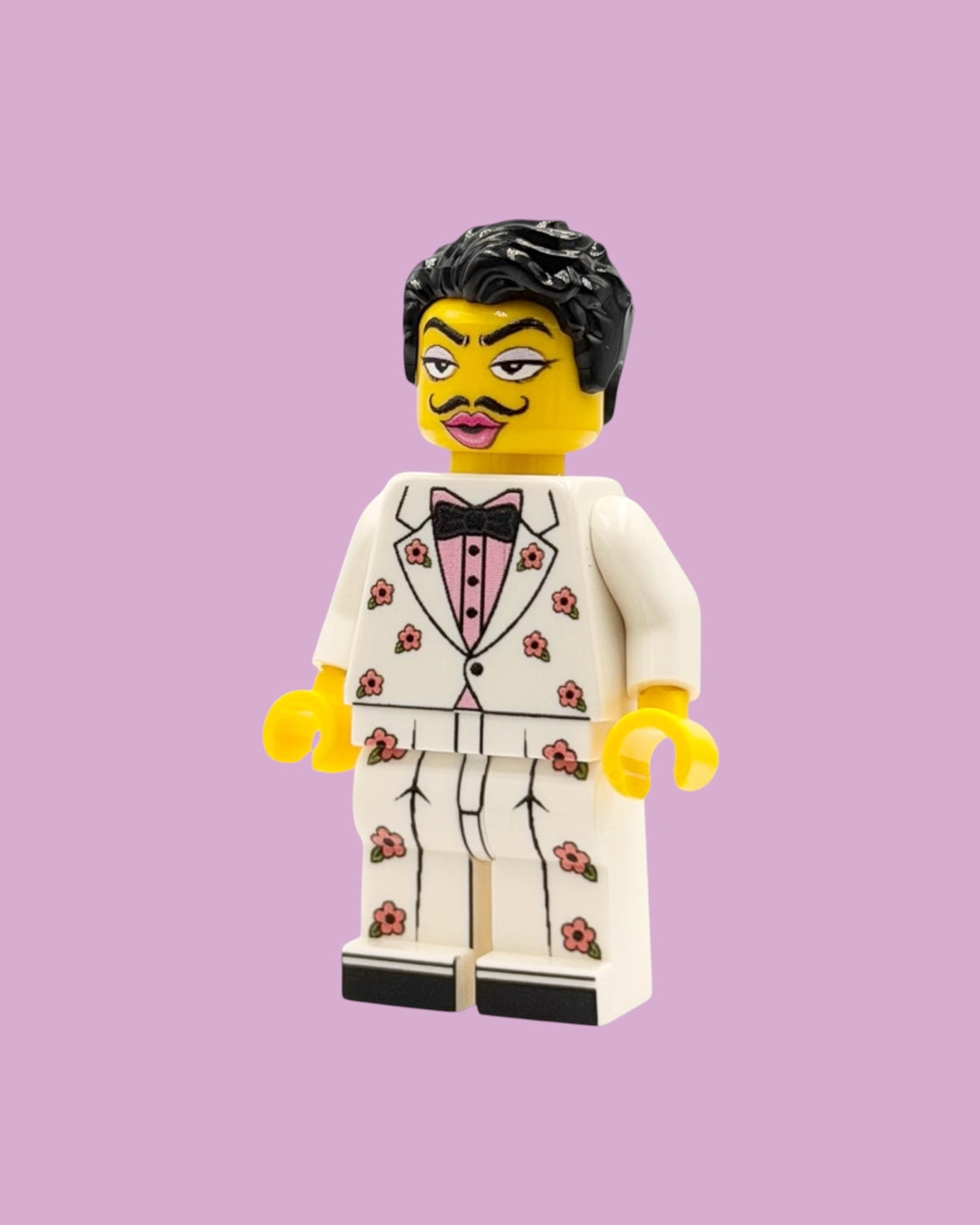 Queer Fashion Stylist Brick Figure