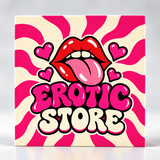 Erotic Store - 5 x 5 Building Plate