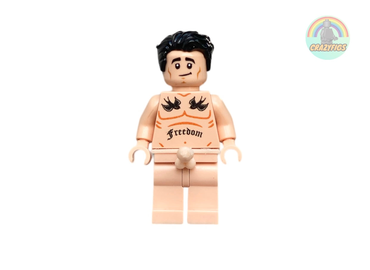 Naked Lego minifigure with penis