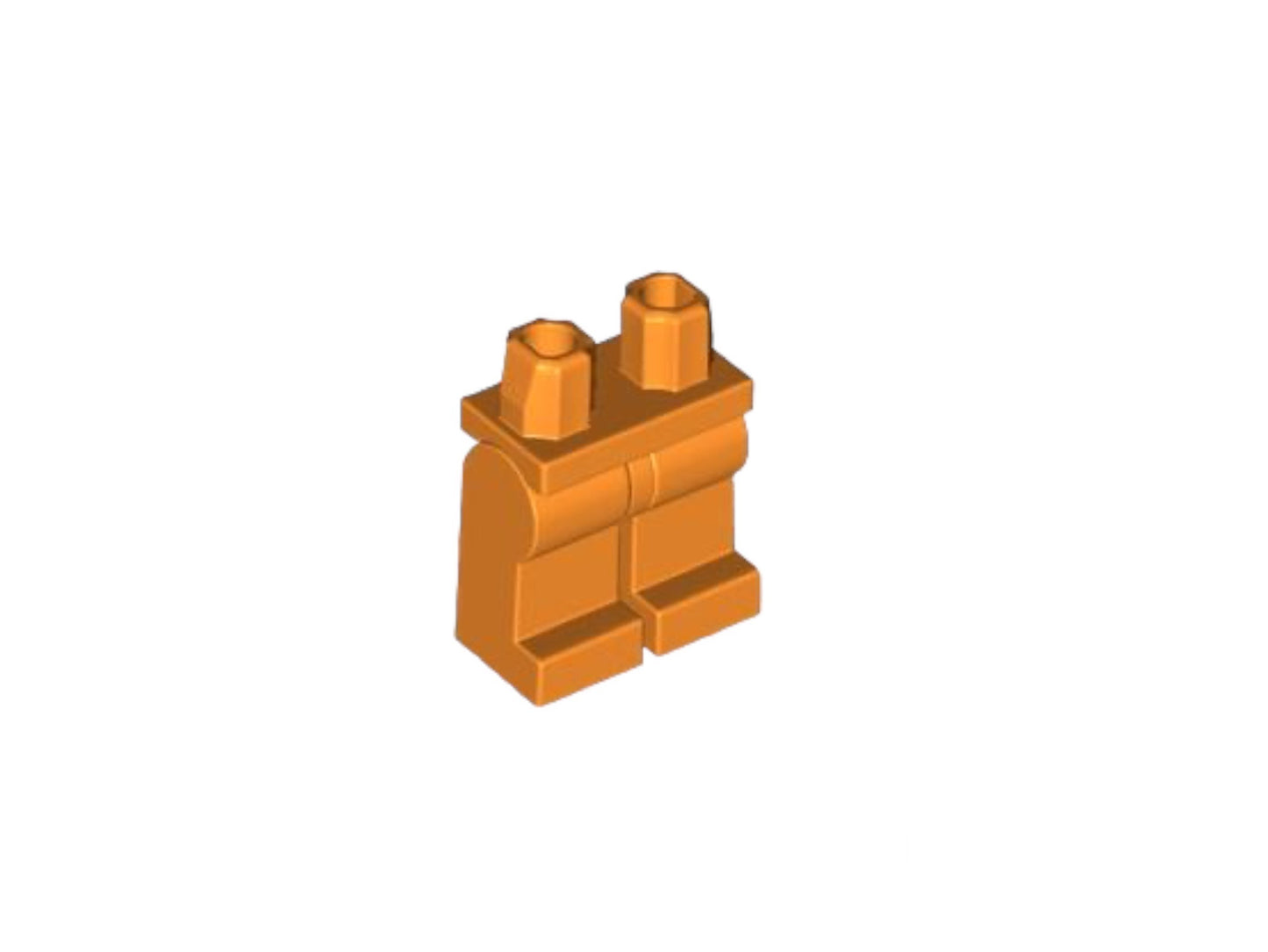 Jambes de figurines Lego orange