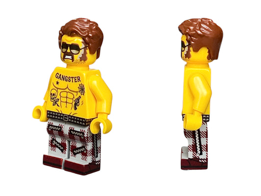 Hot Gangster Building Block Figure