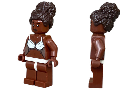 Sexy building block figure in underwear