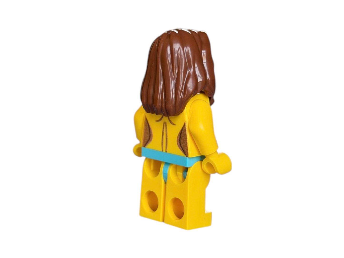 Naked building block figure with breasts