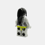 Naked zombie building block figure