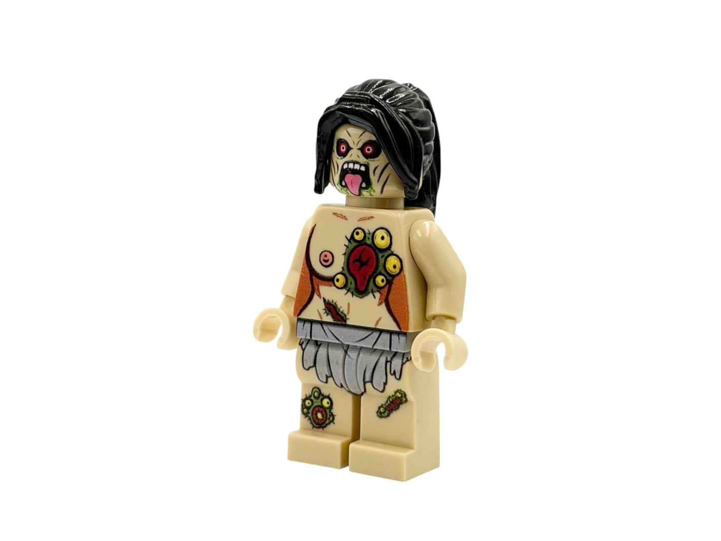 Desert Zombie Building Block Figure