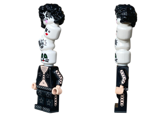 KISS Rockstar building block figure