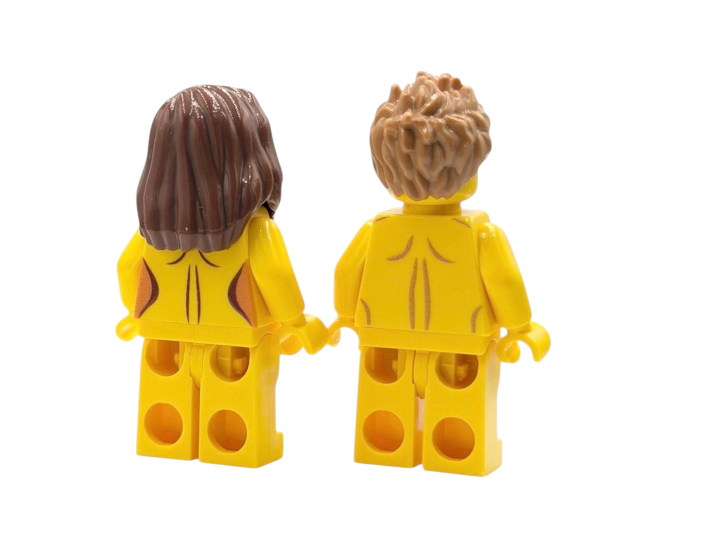 Adam and Eve building block figure, set of 2