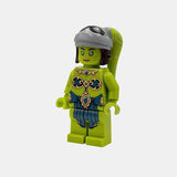 Space Club Dancer Building Block Figure - Lime