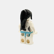 White Zombie Building Block Figure