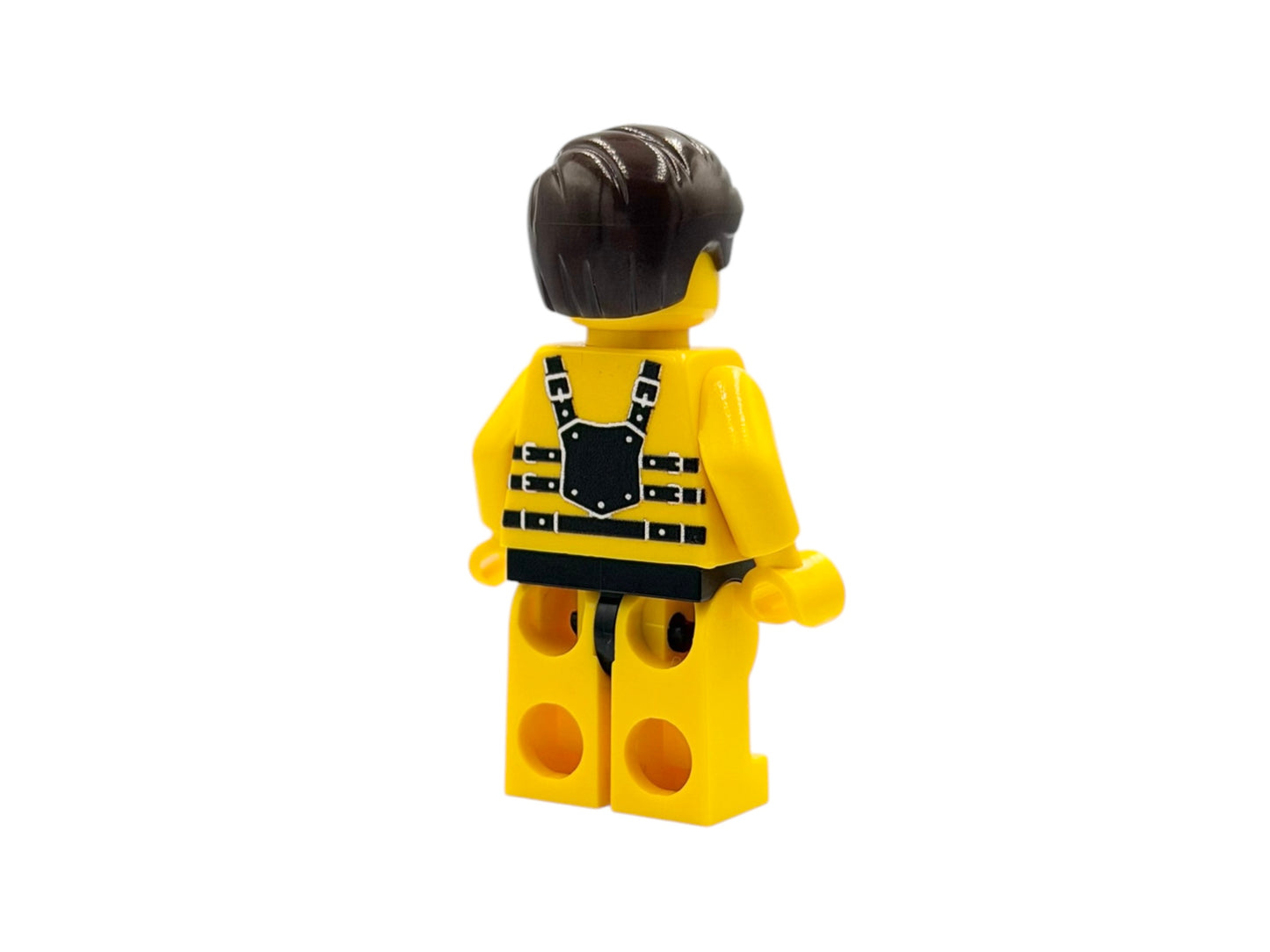 Showboy in Leather Look Building Block Figure