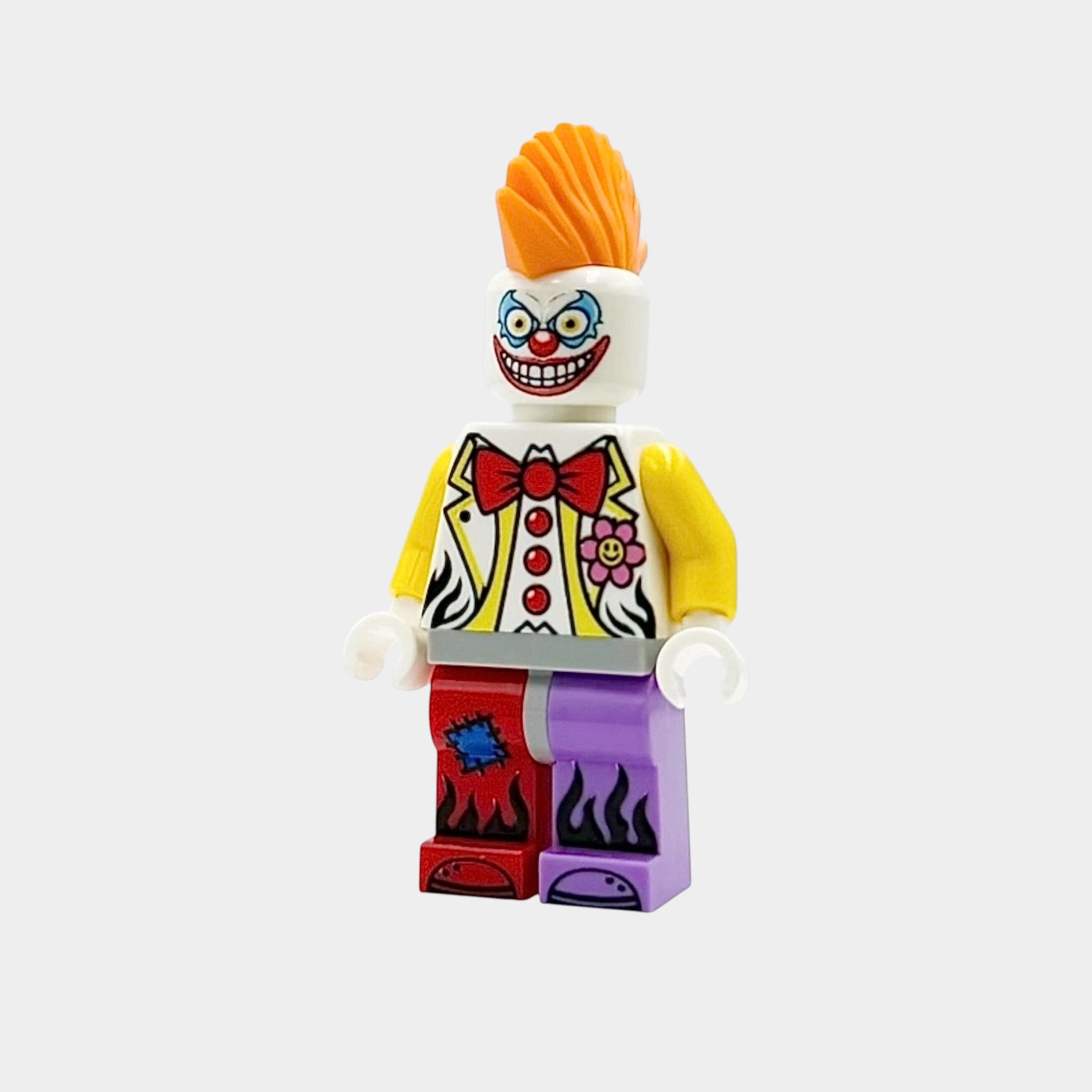 Creepy Clown Brick Figure