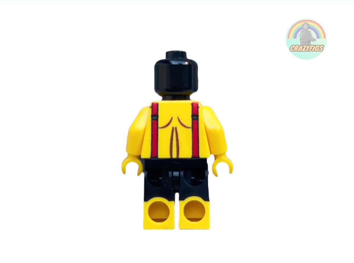 Figurine Lego Sadomaso avec masque en cuir