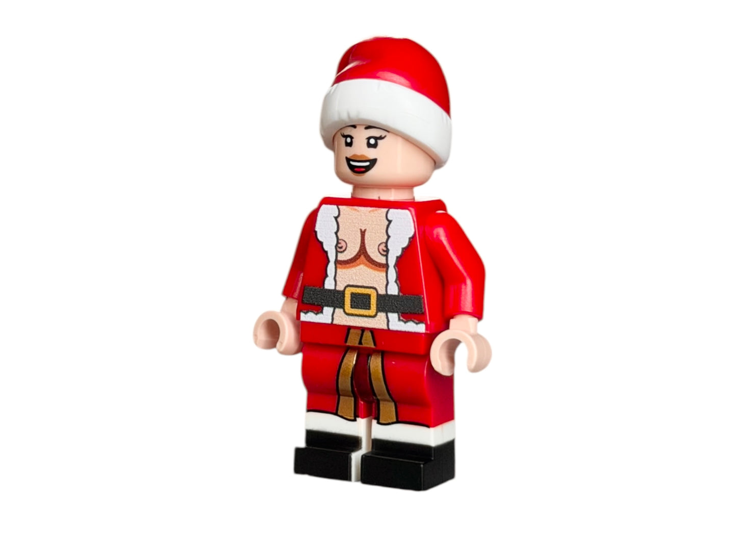 Sexy Santa Claus building block figure