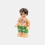 420 Brick figure with swim shorts