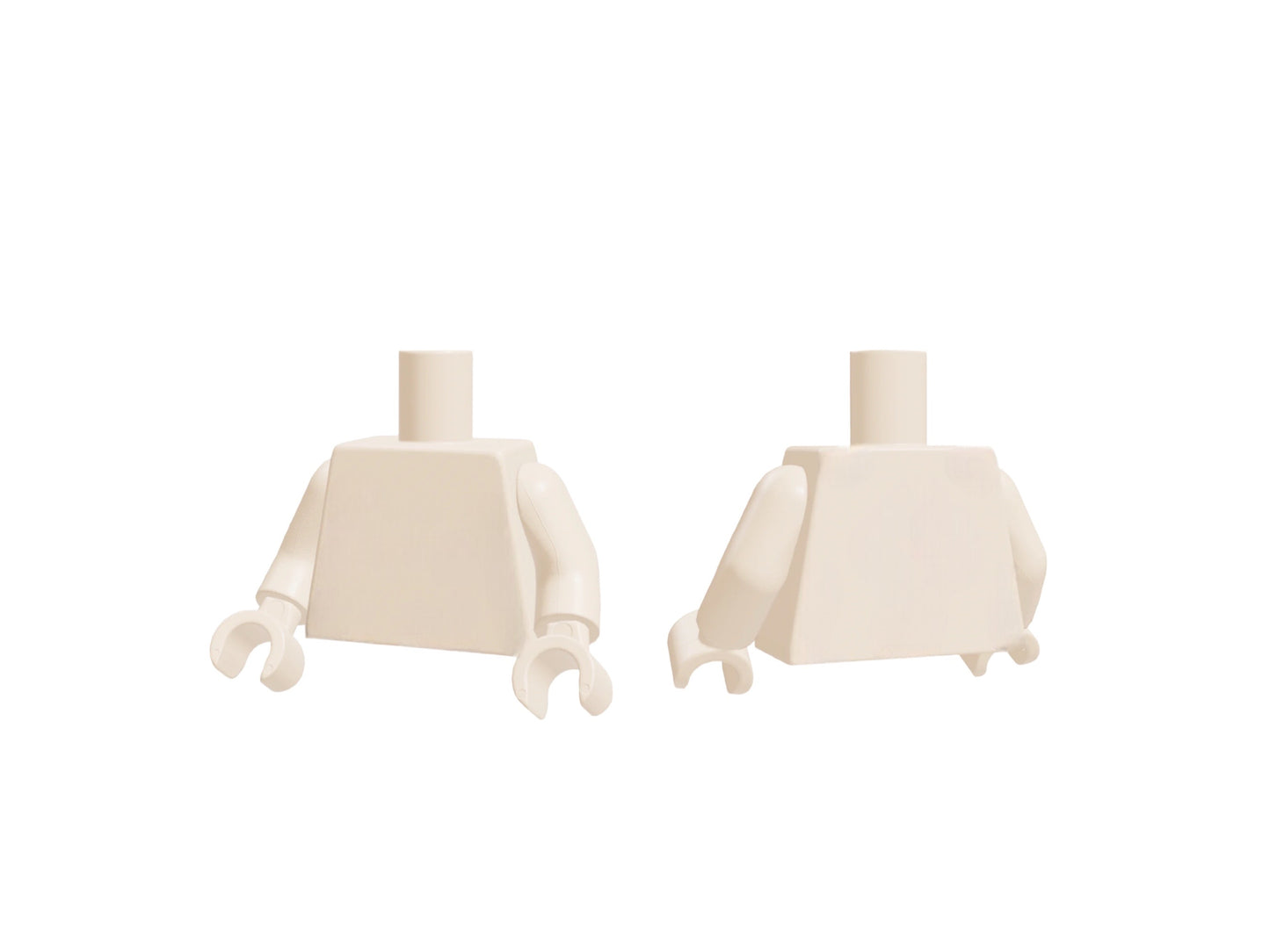 LEGO monochrom Torso light nougat