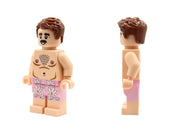 420 Brick figure with swim shorts