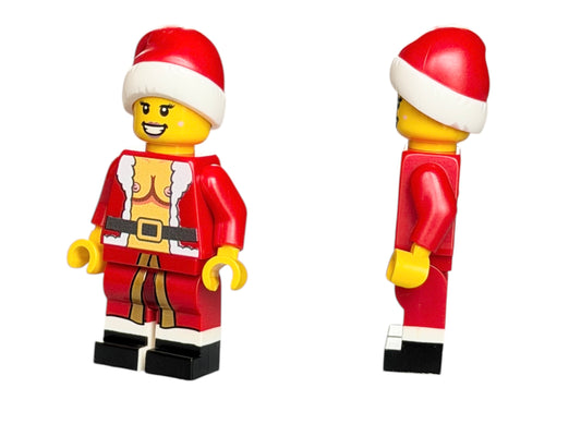 Sexy Santa Claus building block figure - yellow