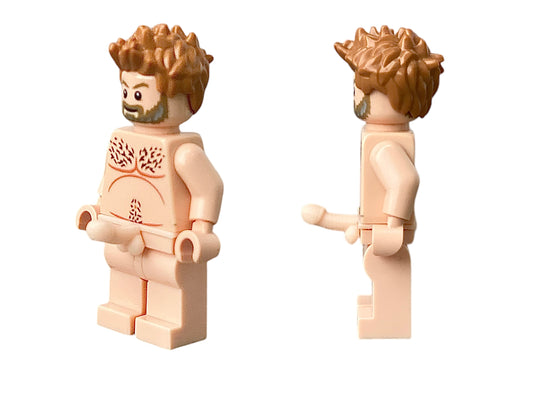 Naked Lego minifigure with genitals and body hair