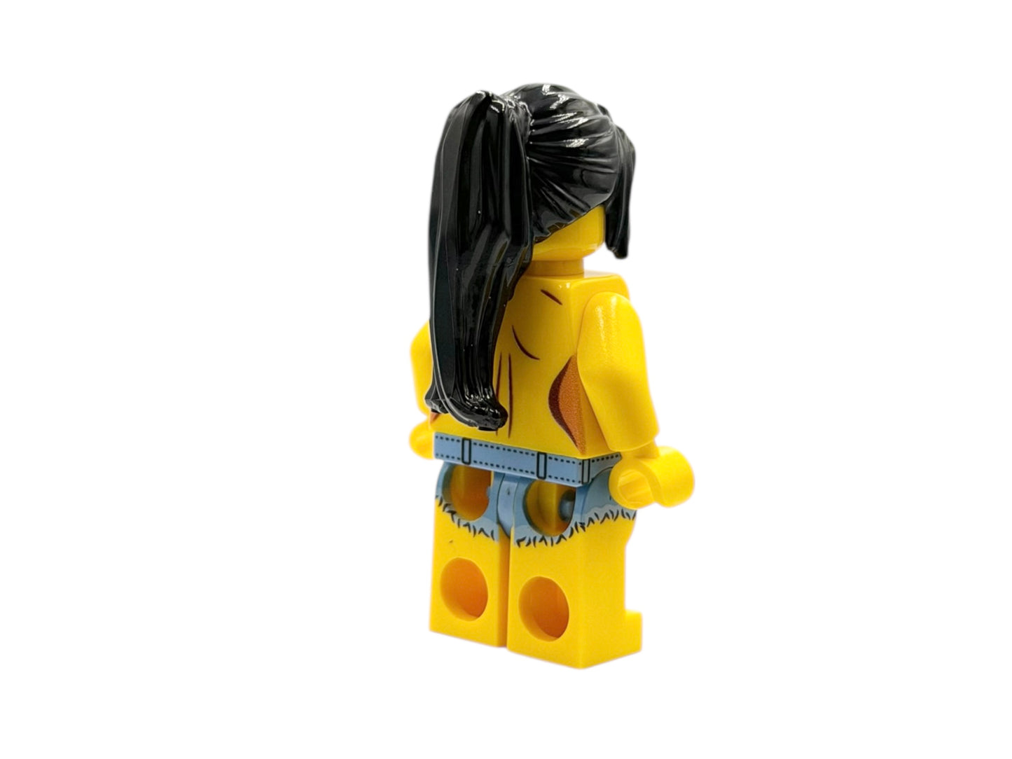 Beach Girl in Hotpants - bright yellow