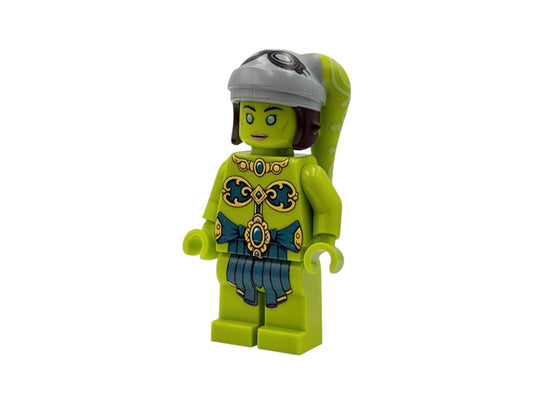 Space Club Dancer Building Block Figure - Lime