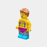Naked building block figure with nipple bobble