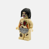 Desert Zombie Building Block Figure