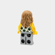 Hippie building block figure with random pipe