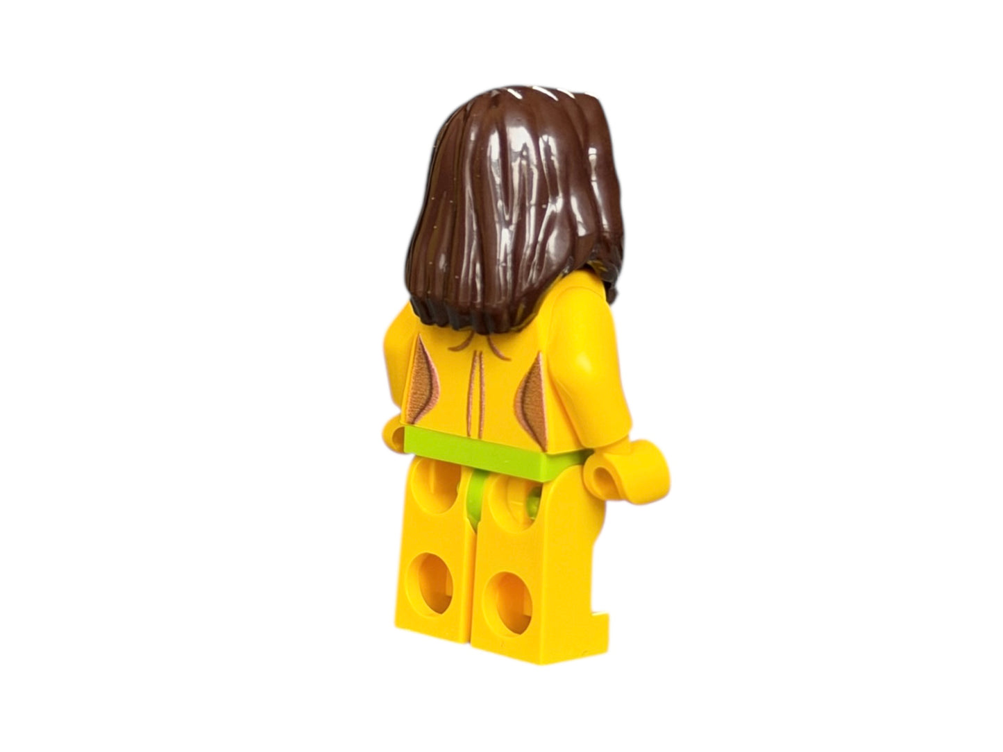 Naked building block figure with breasts