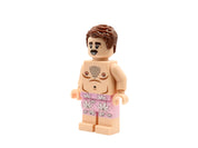 420 Brick figure with swim shorts