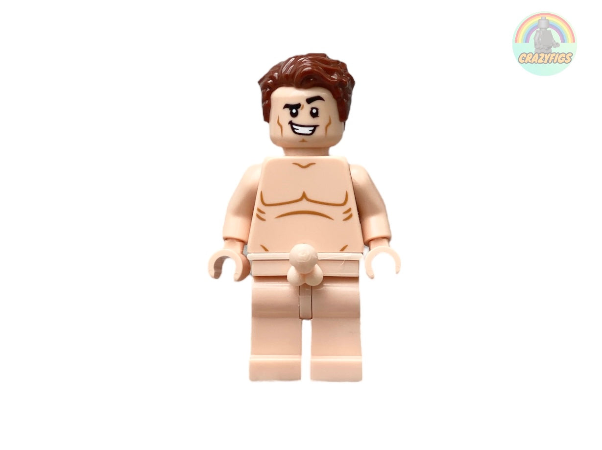 Nackte Lego Minifigur mit Penis