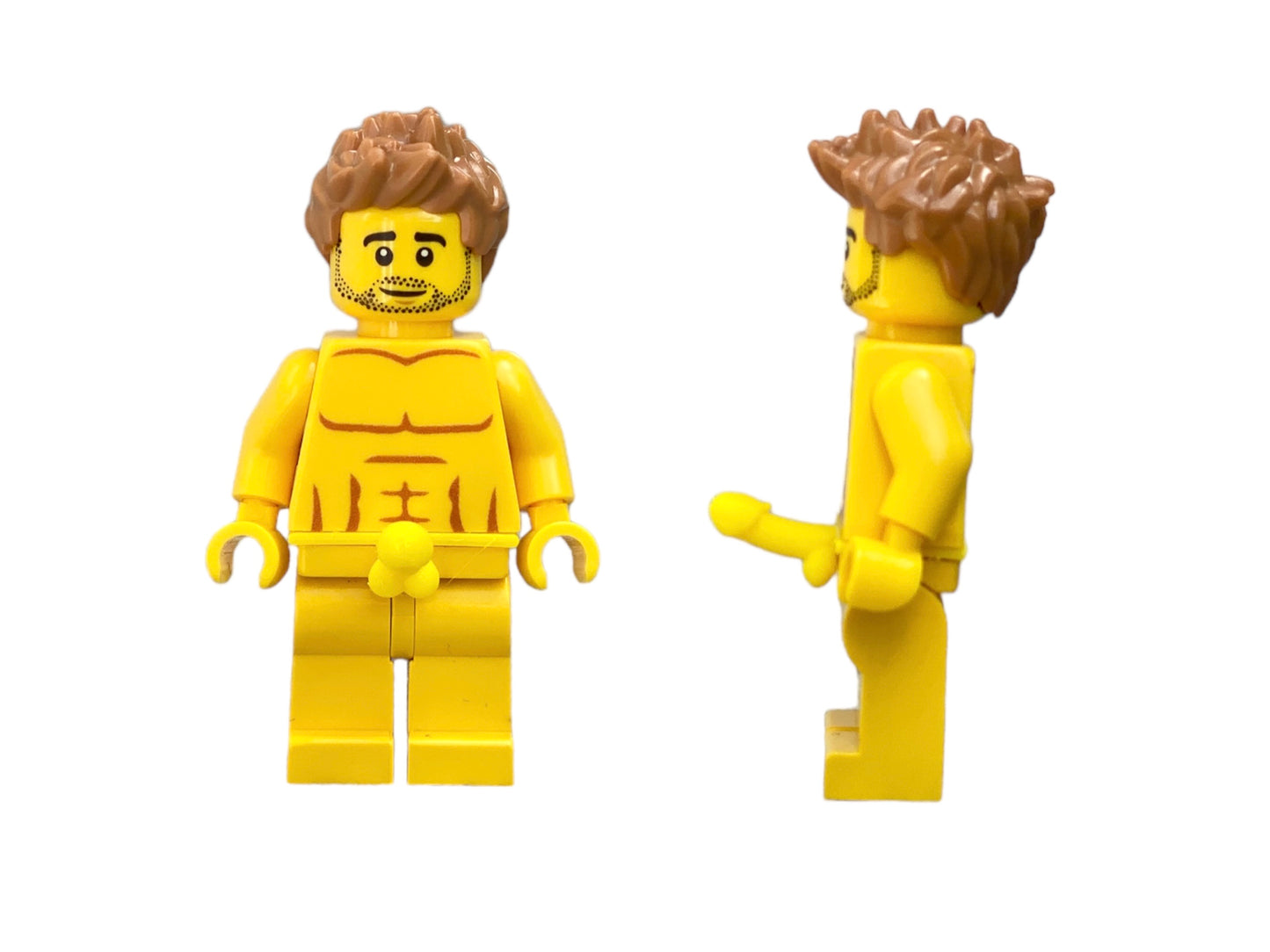 Lego minifigure with penis