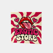 Erotic Store - 5 x 5 Building Plate