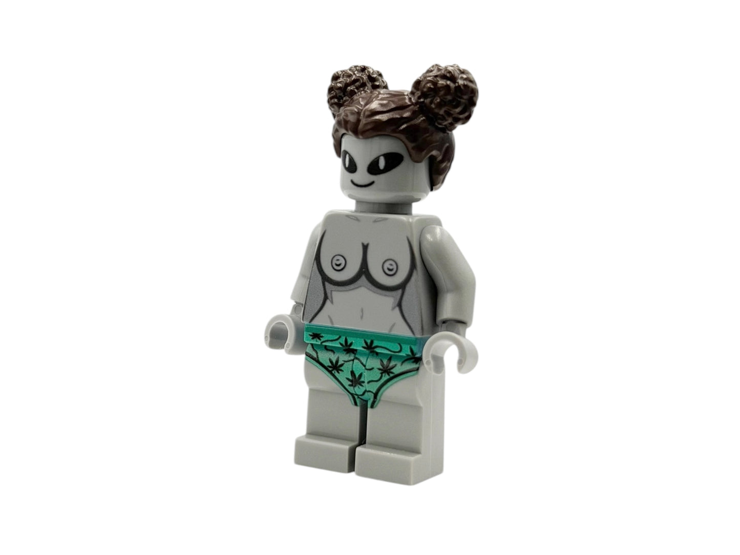 Alien Babe Building Block Figure