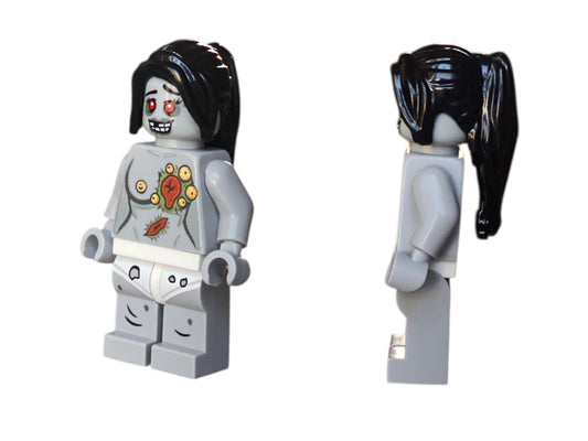 Infected Zombie Building Block Figure