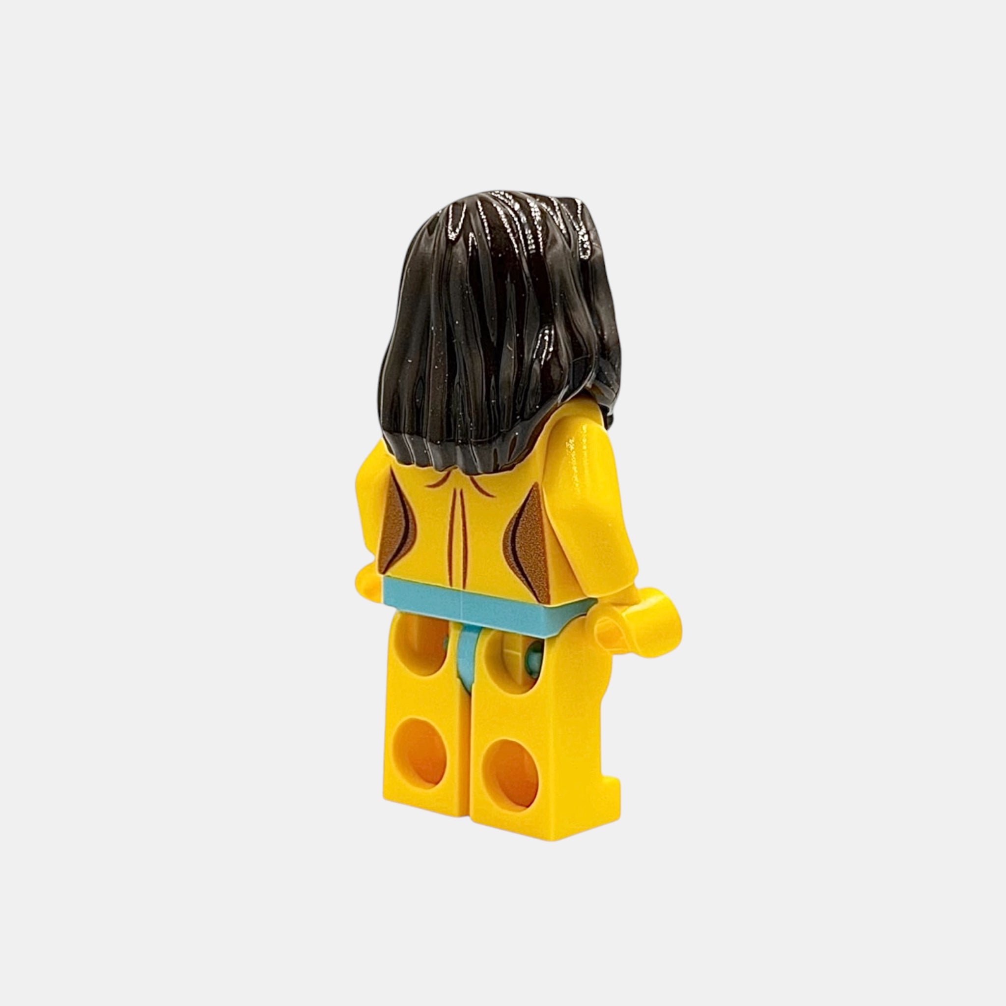 Naked building block figure with breasts